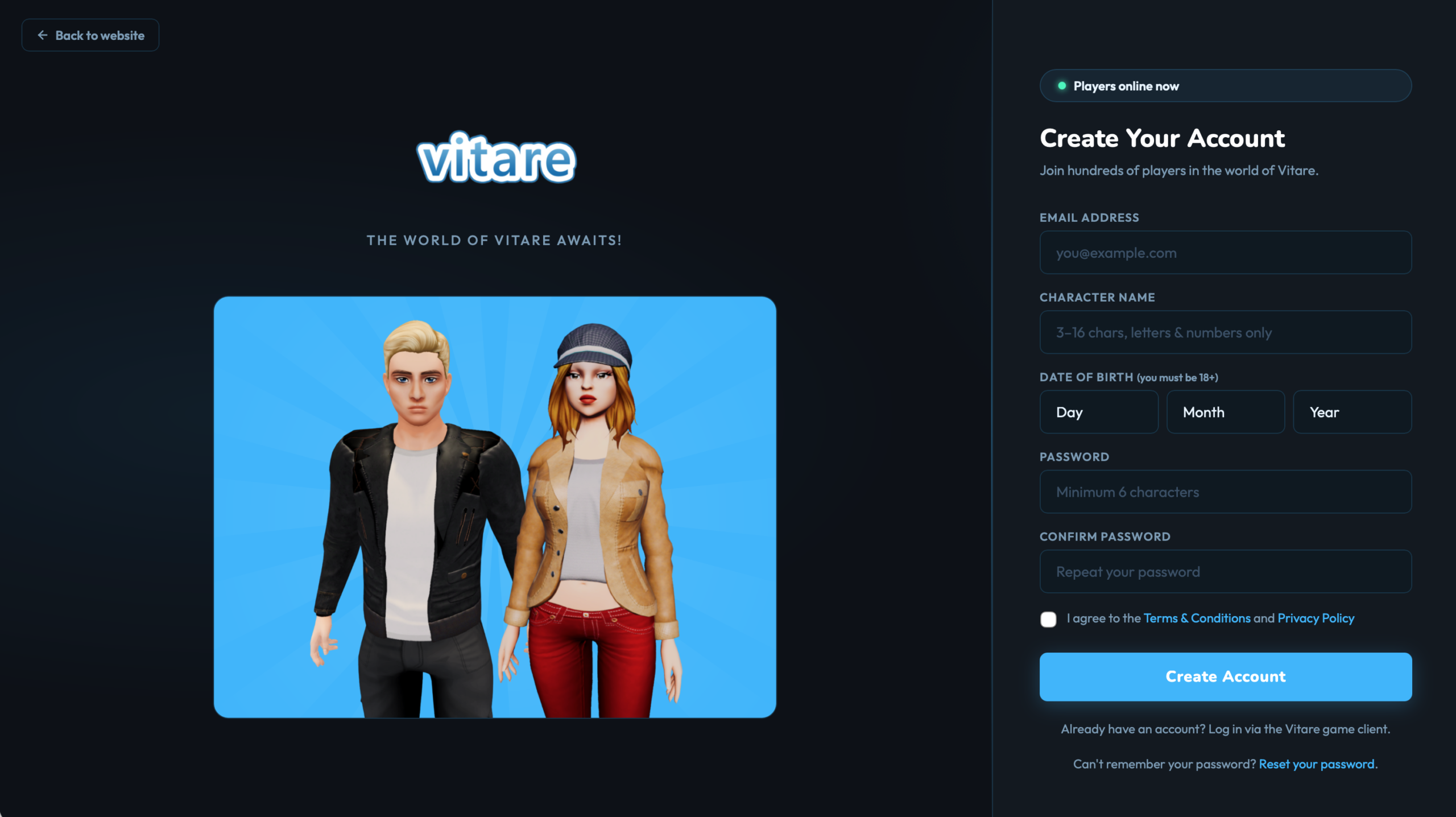 Web Registration
